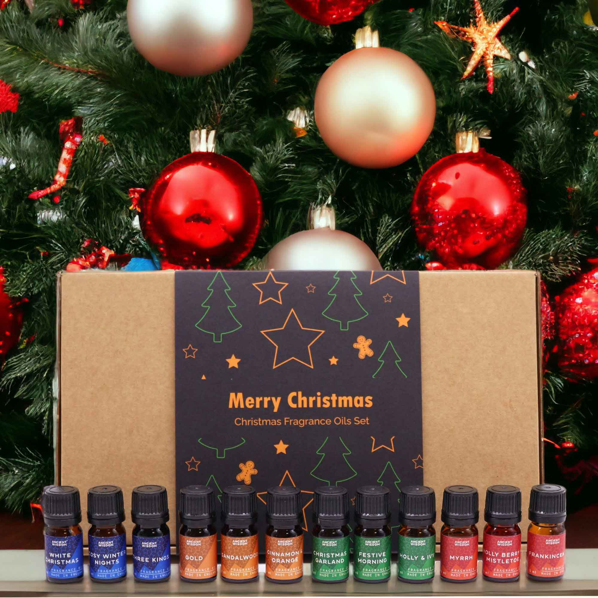 Weihnachtliche Duftöl-Sets