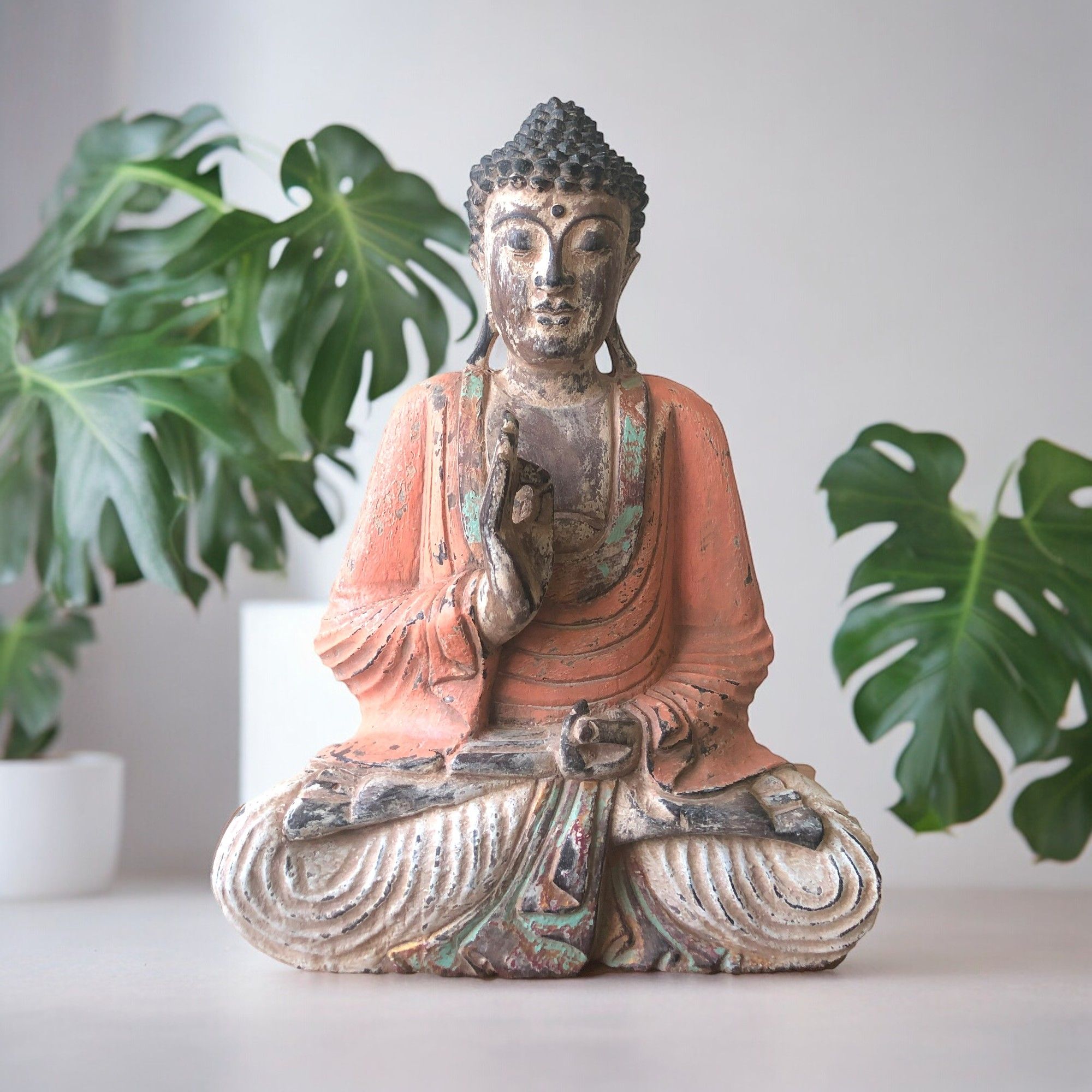 Vintage Buddha-Statue