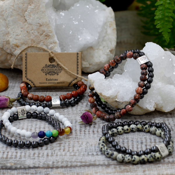 Magnetisches Edelsteinarmband