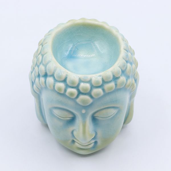 Blaue Buddha Duftlampe