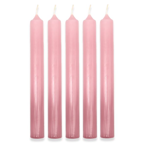 Antike Rose Tafelkerzen