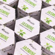 Packung mit 10 Masala Rückfluss Räucherkegel - Jasmin