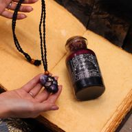 Ancient Witch Badezaubertrank & Citrin-Kristall-Amulett – Erfolg