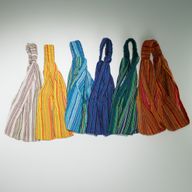 Nomad Sari - Hippie-Stirnband – Schlichte Designs, verschiedene Ausführungen – (56 x 25 cm), Einheitsgröße