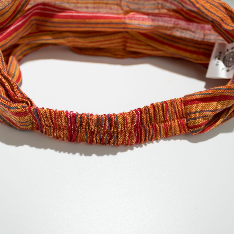 Nomad Sari - Hippie-Stirnband – Schlichte Designs, verschiedene Ausführungen – (56 x 25 cm), Einheitsgröße