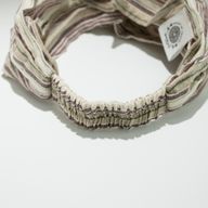 Nomad Sari - Hippie-Stirnband – Blockdruck, verschiedene Designs – (56 x 25 cm), Einheitsgröße