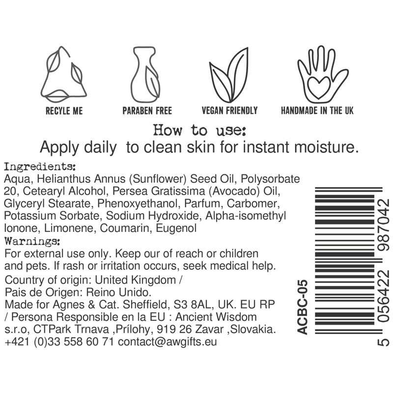 Hand- und Körpercreme - Weiße Feige - 300ml