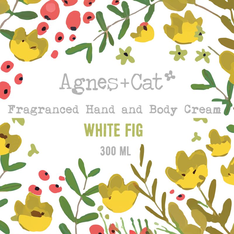 Hand- und Körpercreme - Weiße Feige - 300ml
