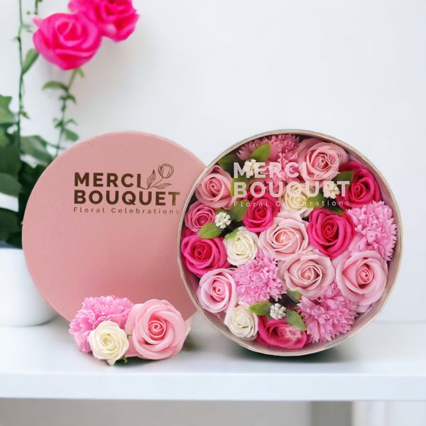 Großhandel Seifenblumen-Geschenkboxen