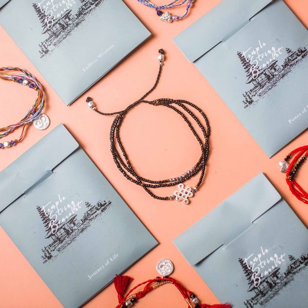Tempel Schnur Armband