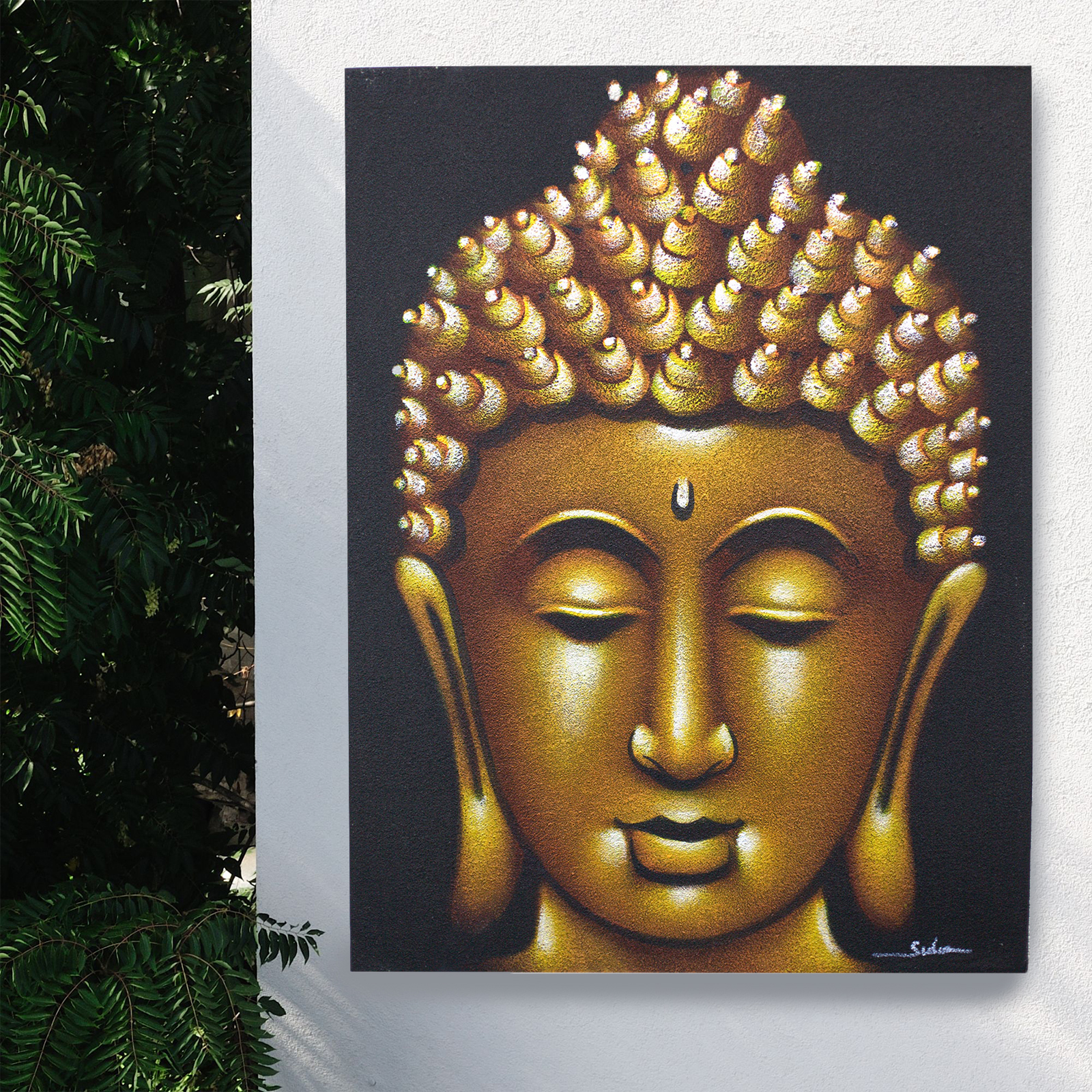 Buddha Gemälde