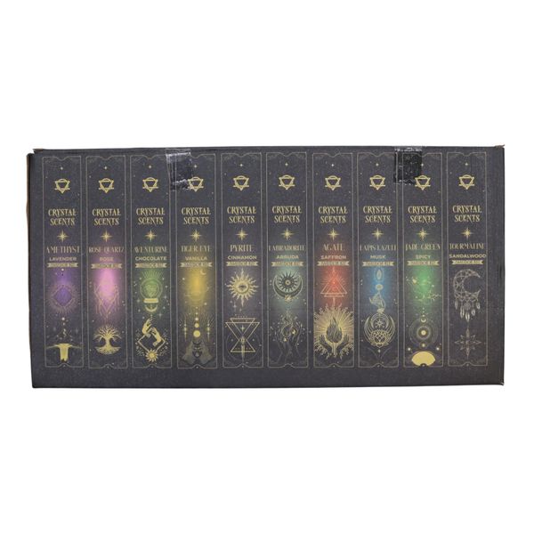 Starter-Set der Crystal Scents Räucherstäbchen