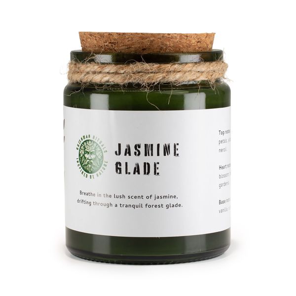 Woodwick Sojawachskerze - Jasmin-Lichtung