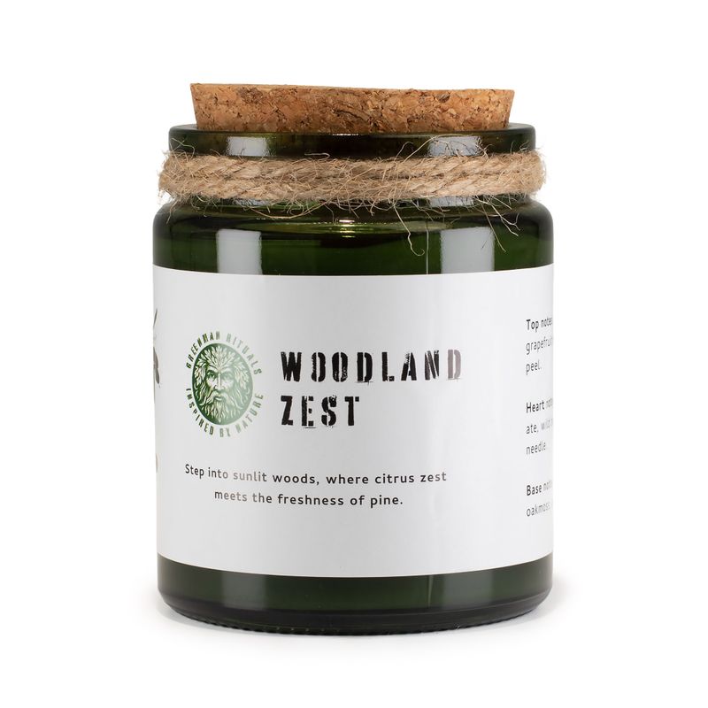 Woodwick Sojakerze - Waldduft
