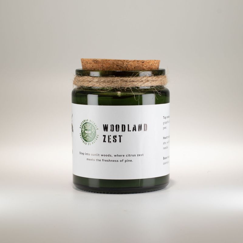 Woodwick Sojakerze - Waldduft
