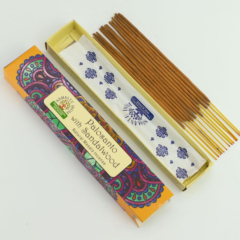Namaste Mandala Masala Räucherstäbchen Displaypackung (6x8 Duft) (09-16)