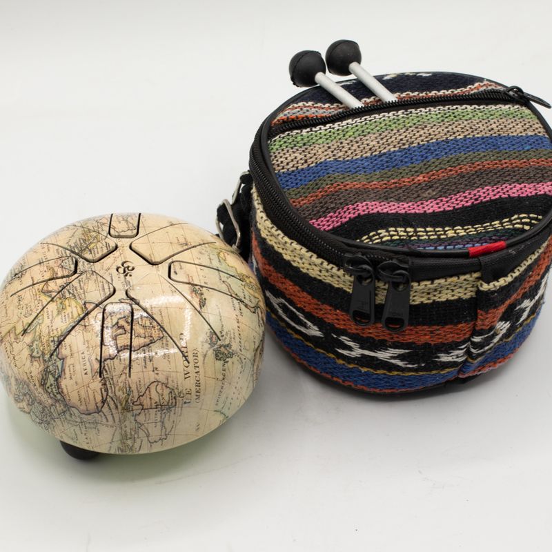 Kleine Happy Trommel „Atlas“ – 13 × 9 cm