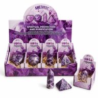 Bereit für den Einzelhandel - Verschiedene Edelsteinformen - Amethyst
