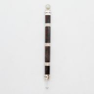 Bloodroot Soverign Zauberstab - Extra Lang Fantasie-Jaspis-Magie - Kristallkugel-Spitze - 26 cm