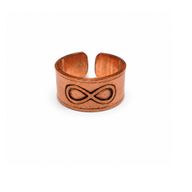 Kupferringe mit Symbolen – sortierte Designs & Größen