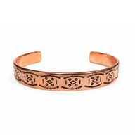 Armbänder aus massivem Kupfer „Nomad Energy“ – mit Gravuren (sortiert)