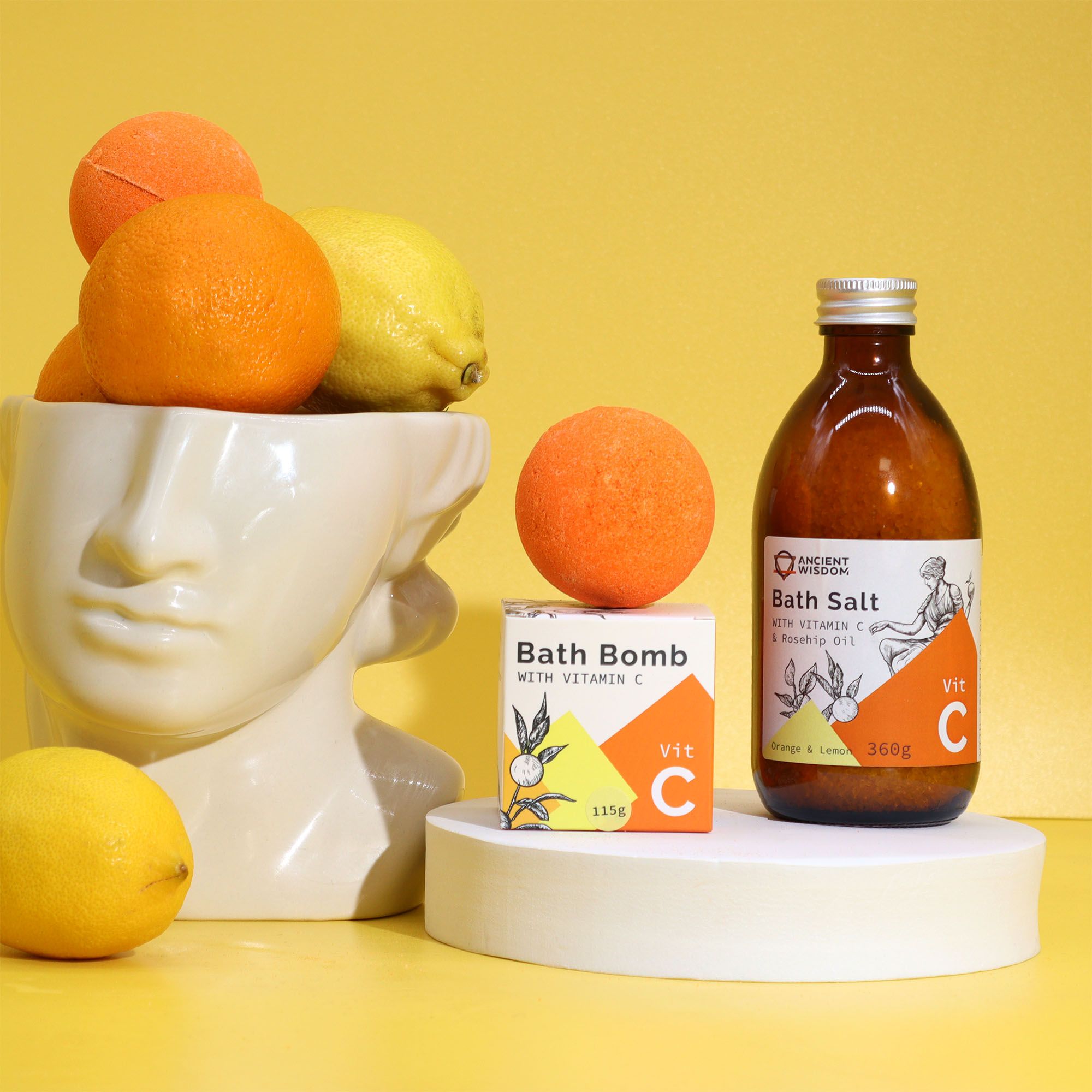 Hautpflegelinie mit Vitamin C