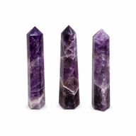 Edelstein Sechsflächige Obeliskspitzen ca. 11 cm - Amethyst