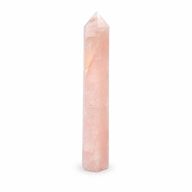 Halbedelstein Sechsflächige Obeliskspitzen ca. 17 cm - Rosenquarz