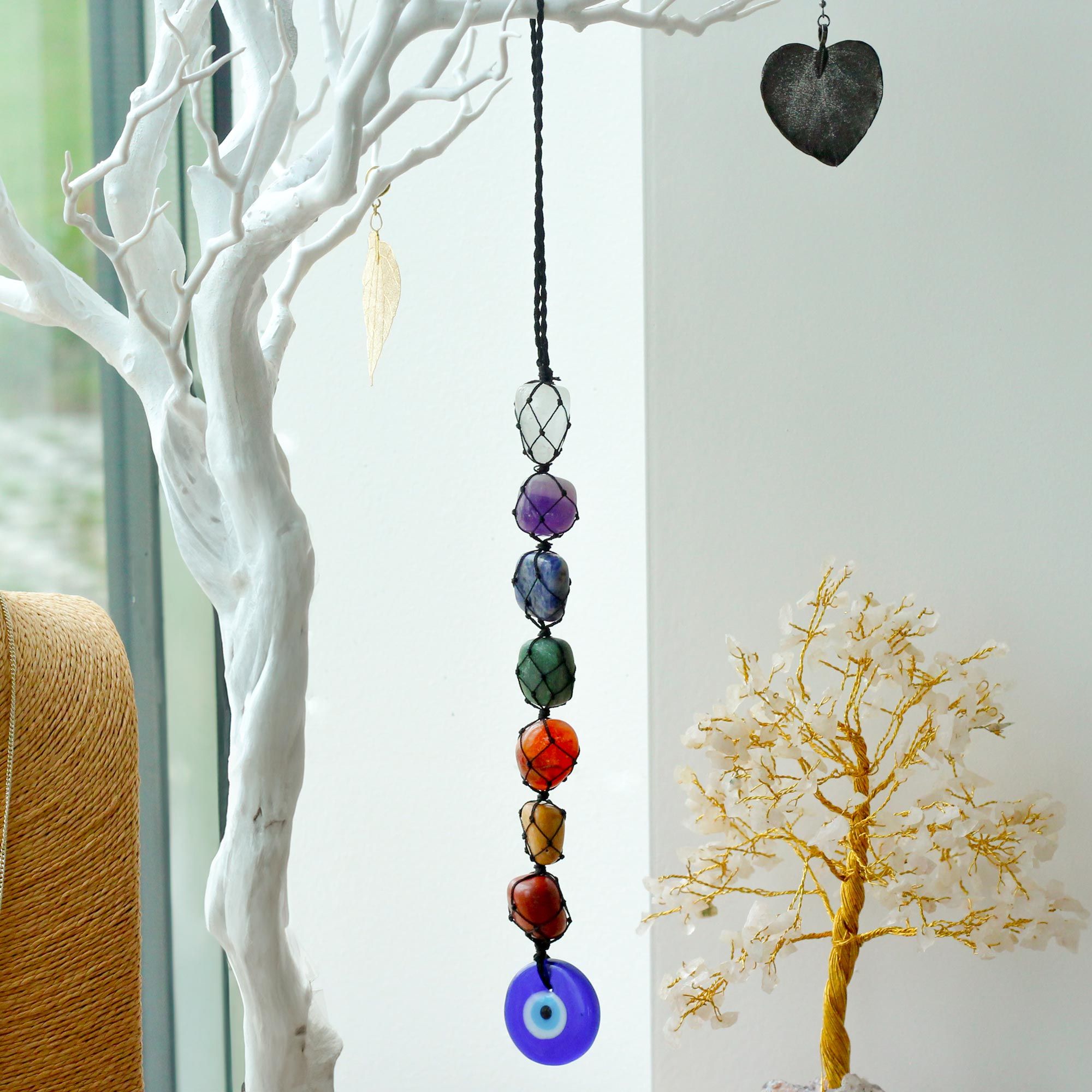 Hängende Chakra-Stein-Anhänger