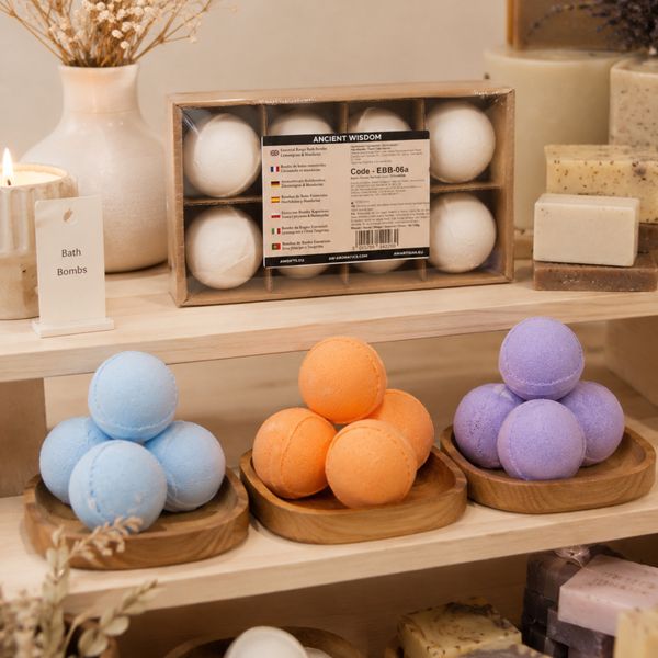 Aromatherapie-Badebomben