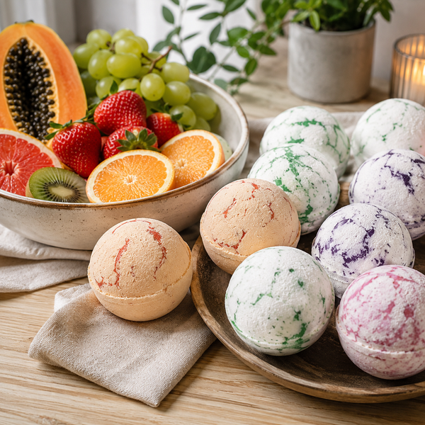 Tropische Kokos-Paradiesbadebomben - 180g