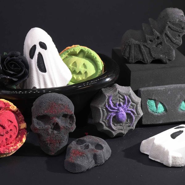 Halloween-Badebomben