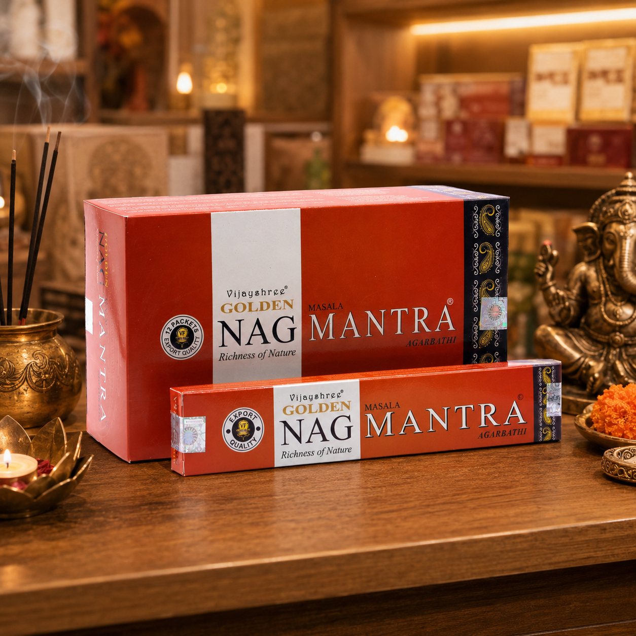 Golden NAG CHAMPA Räucherwerk