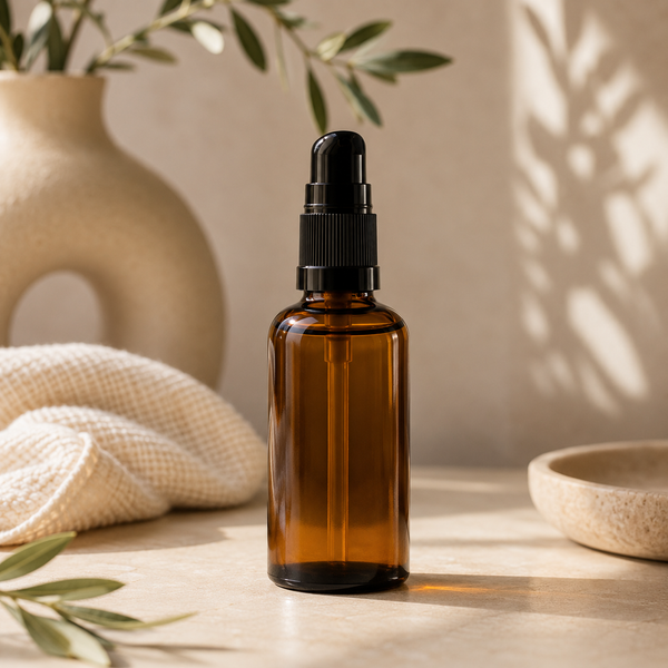 Organisches Körperöl 50 ml-Ohne Etikett