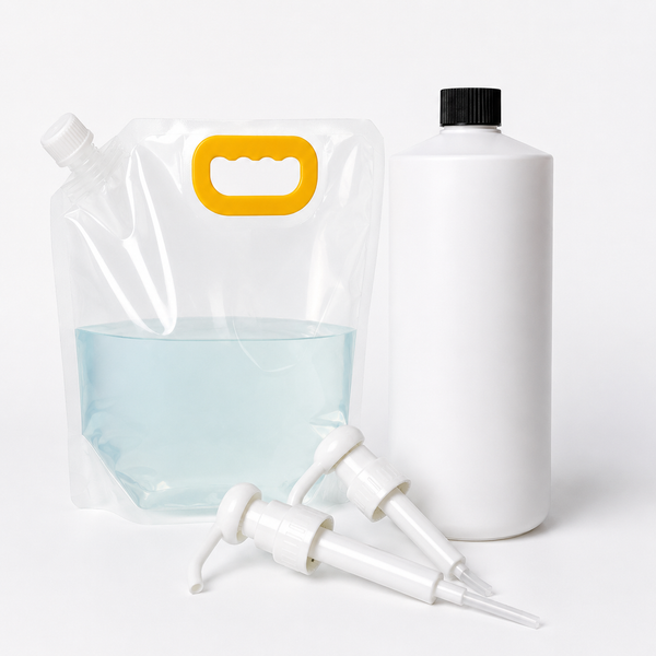 Plastikflaschen, Spender und Behälter