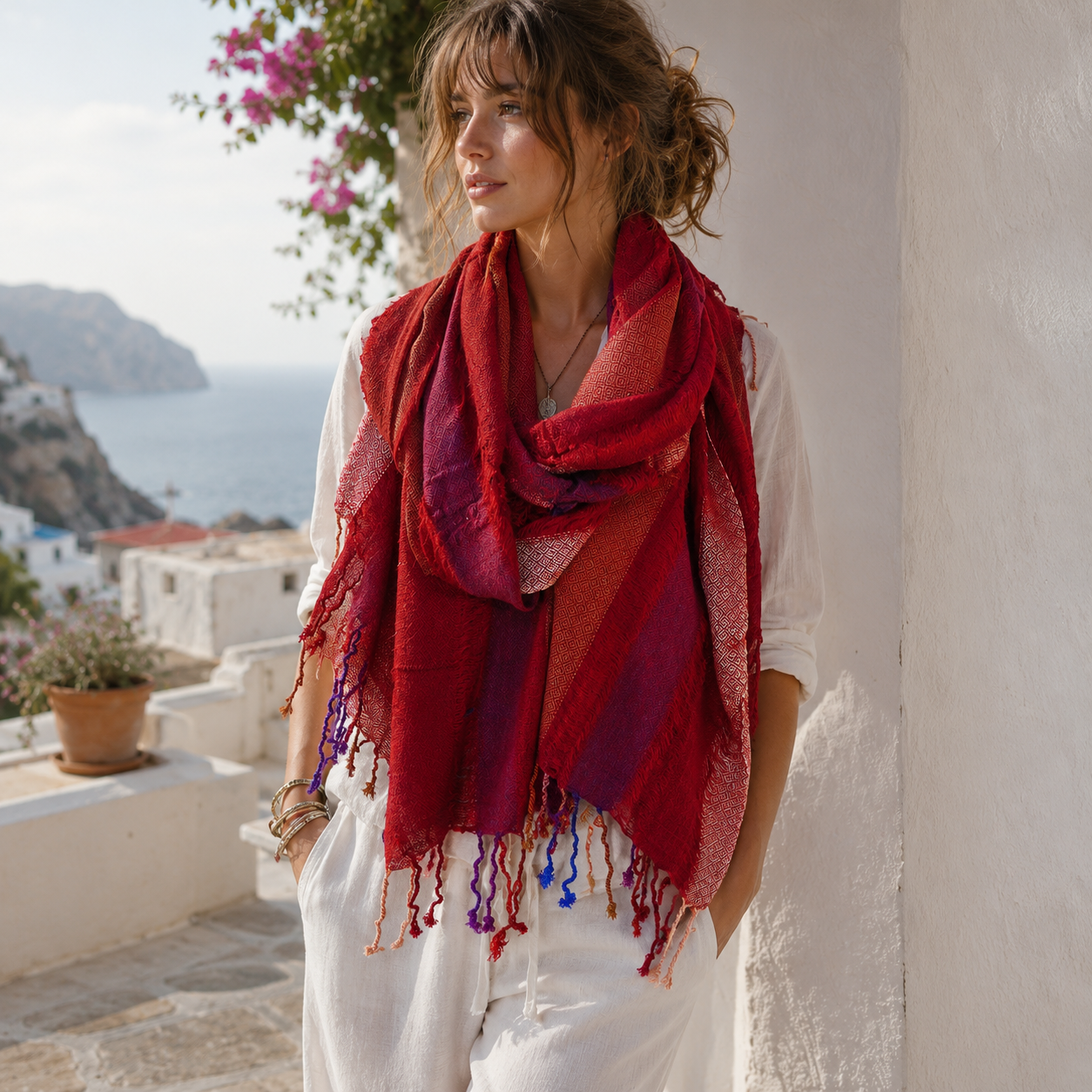 Indische Boho-Schals