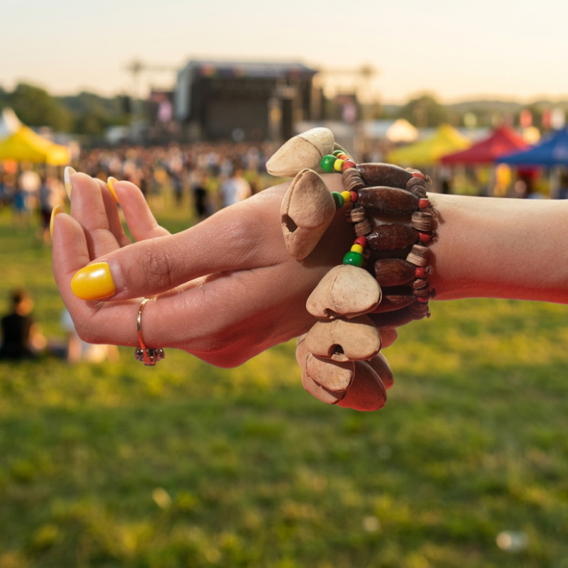 Kenari-Schale Hand-Shaker - Rasselarmband (15 Stück)