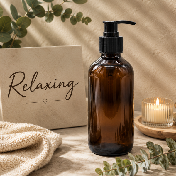 Aromatherapie-Hand- und Duschgels-Ohne Etikett