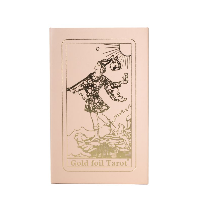 rosa Box Rubinfolie Tarotkarten-Geschenkbox-Set – mit Begleitheft