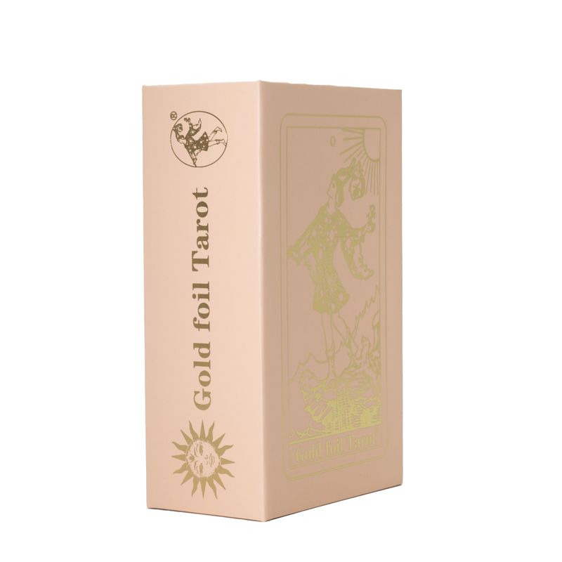 rosa Box Rubinfolie Tarotkarten-Geschenkbox-Set – mit Begleitheft