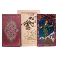 rosa Box Rubinfolie Tarotkarten-Geschenkbox-Set – mit Begleitheft