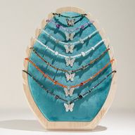 Nymphe-Geist Edelstein-Halsketten-Set - Waldgeist