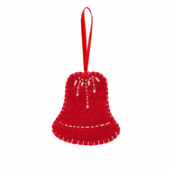 Filz-Handtaschenanhänger - Gemischte Auswahl (Niedliche Weihnachtsanhänger)