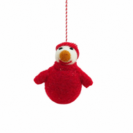 Filz-Handtaschenanhänger - Gemischte Auswahl (Niedliche Weihnachtsanhänger)