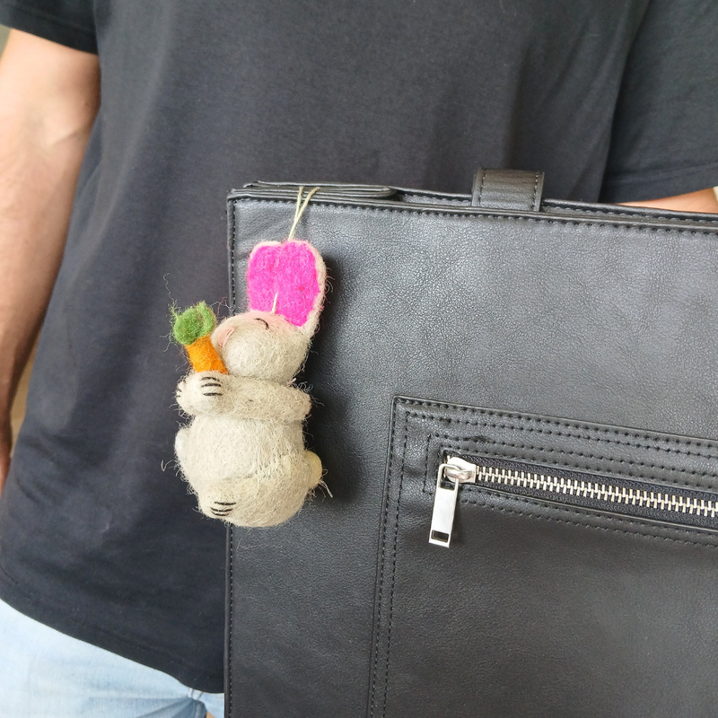 Filz-Handtaschenanhänger - Gemischte Auswahl (Beyond Cute Charms)