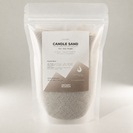 Duftkerze Sand - Warmes Grau - Azure Noir - 300 g
