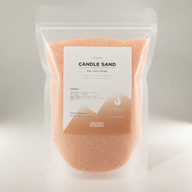 Duftkerze Sand - Taupe-Orange - Kobaltblau - 300 g