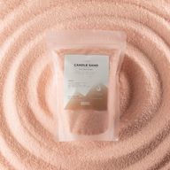 Duftkerze Sand - Taupe-Orange - Kobaltblau - 300 g