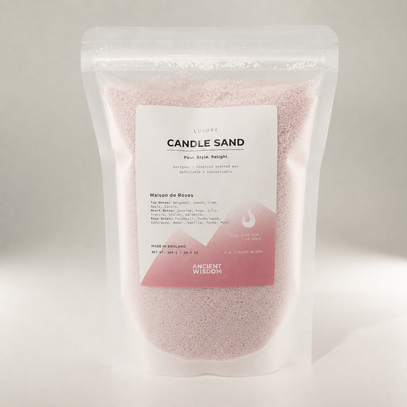 Duftkerzensand - Staubrose - Maison de Roses - 300g