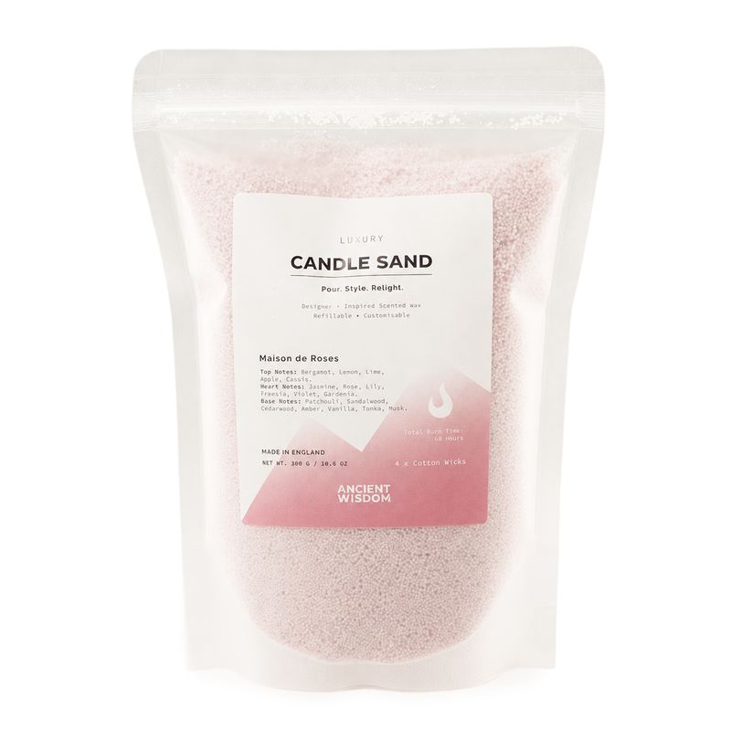 Duftkerzensand - Staubrose - Maison de Roses - 300g